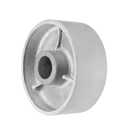 Durastar Wheel; 5X2 Semi-Steel (Silver); 1-3/16 Bore 520SS84S